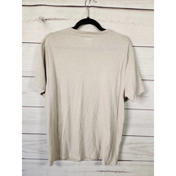 Old Navy Womens Beige Santa's Helper Crew Neck Short Sleeve‎ T-Shirt Size Large - Picture 2 of 5